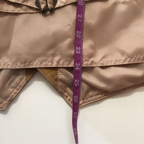 Vintage Basic Editions NWT Men's Tannish Gold Leather Vest Size L - Picture 8 of 11